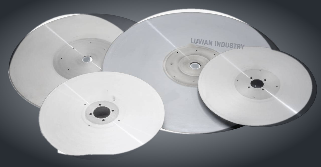 Log saw bıçakları — Luvian Industry markalı tissue converting kesim diskleri